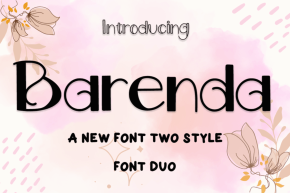 Barenda: A Stylish Font Pairing for Every Project