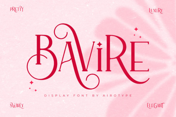 Bavire: A Stylish Serif for Designers