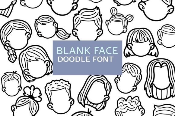 Blank Face Doodle: A Cute and Versatile Dingbats Font