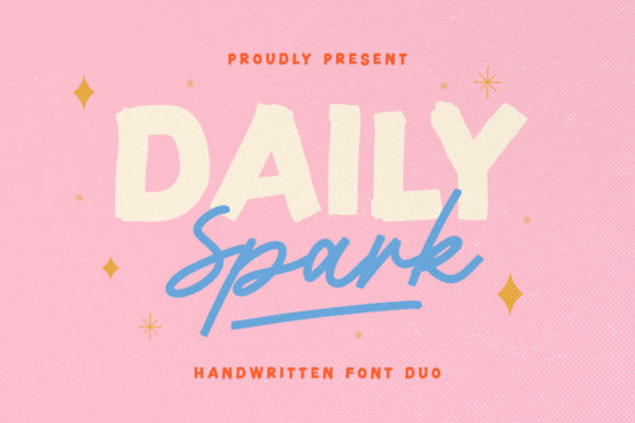 Daily Spark: A Versatile Font Package for Creative Expression