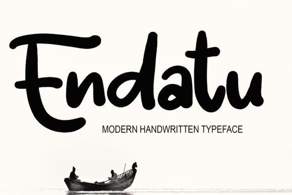 Endatu Font: A Modern Handwritten Typeface for Creative Projects