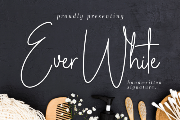 Ever White: A Timeless Script for Modern Design