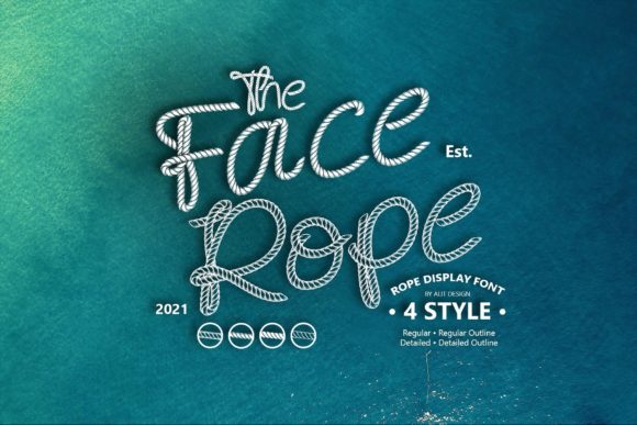 Face Rope: A Unique Font for Expressive Designs