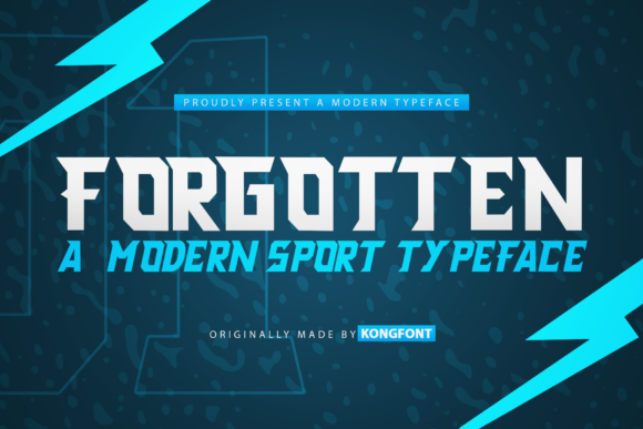 Forgotten: A Bold and Whimsical Display Font