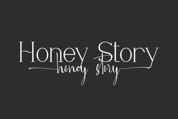 Honey Story Font: A Luxurious Addition to Your Design Toolkit
