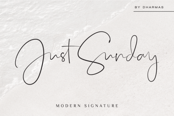 Just Sunday: A Modern, Feminine Font for Every Project