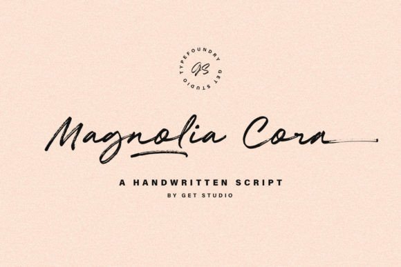 Magnolia Cora: A Handwritten Font with Character