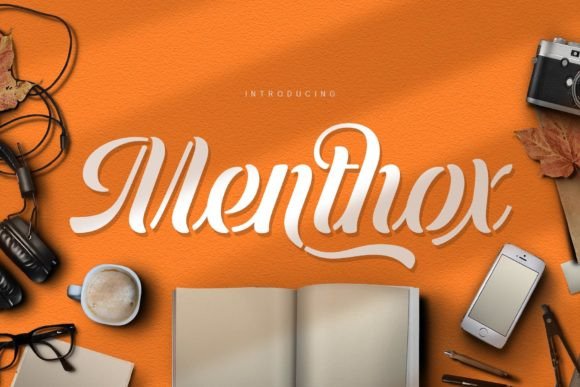 Menthox: A Unique Script Font for Creative Expression