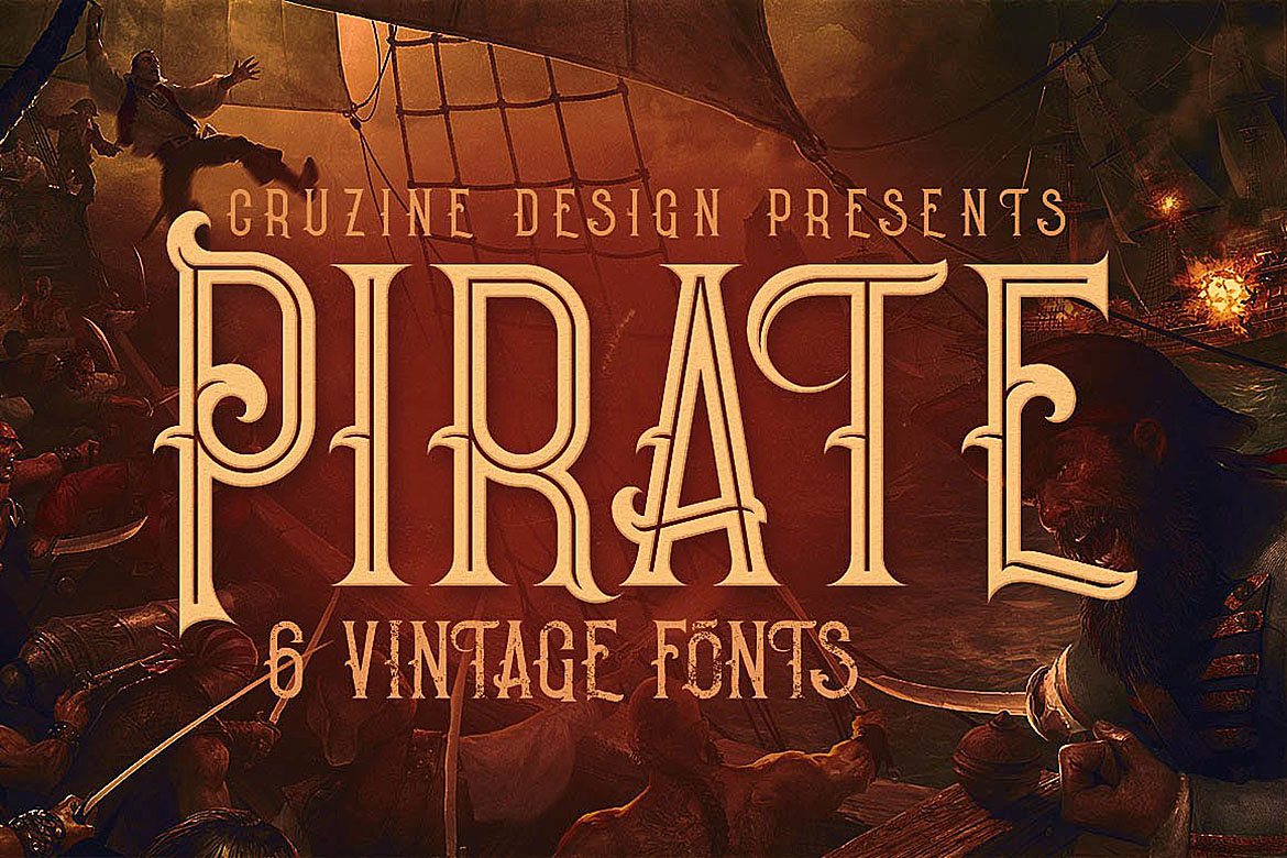 Pirate: A Bold Font for Every Adventure