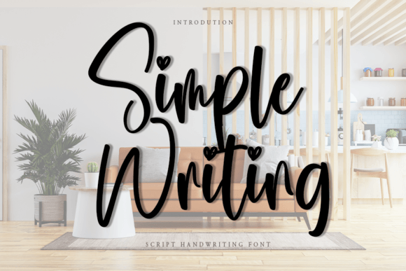 Simple Writing: A Handwritten Touch for Every Project