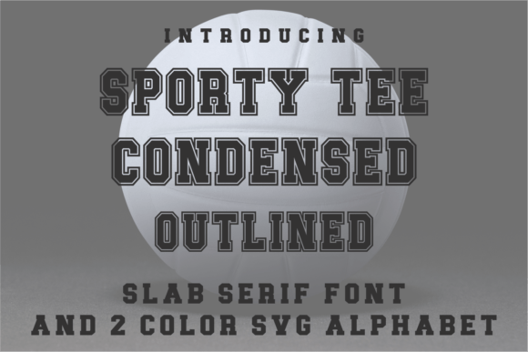 Sporty Tee Condensed Outlined: A Bold Choice for Dynamic Designs