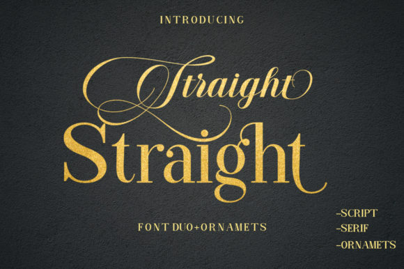 Straight: A Timeless Font for Every Project