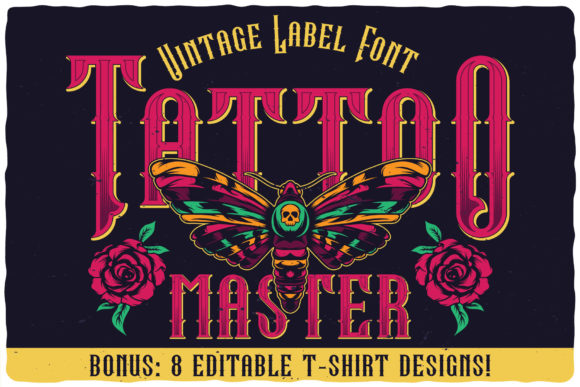 Tattoo Master: A Bold and Impressive Blackletter Font for Standout Designs